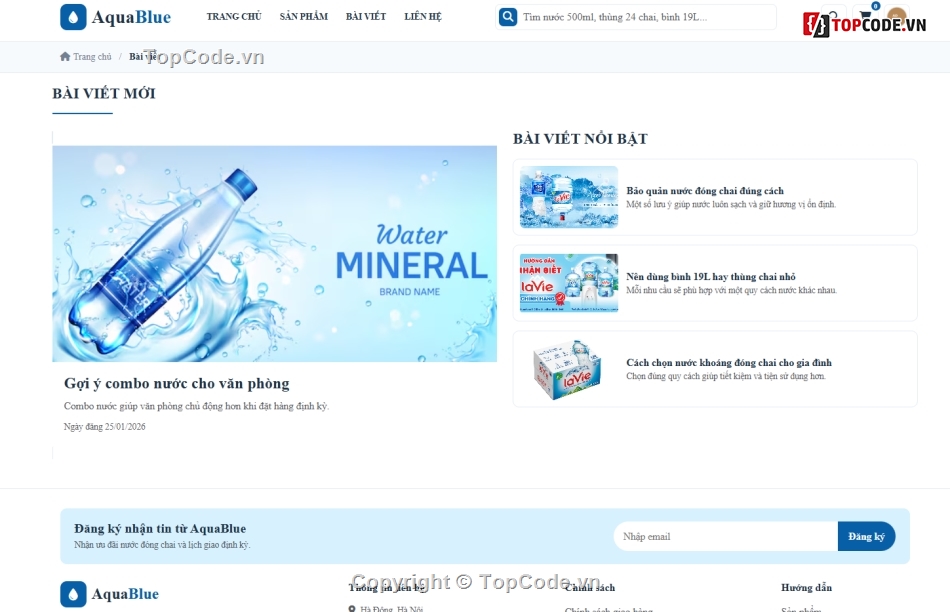 website,bán website,website bán nước